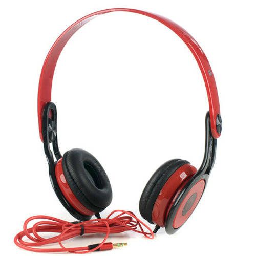 Beats By Dr Dre Mixr Mini Headphones Red - Click Image to Close
