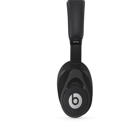 Beats by Dr Dre Executive Over Ear Headphones - Black - Click Image to Close