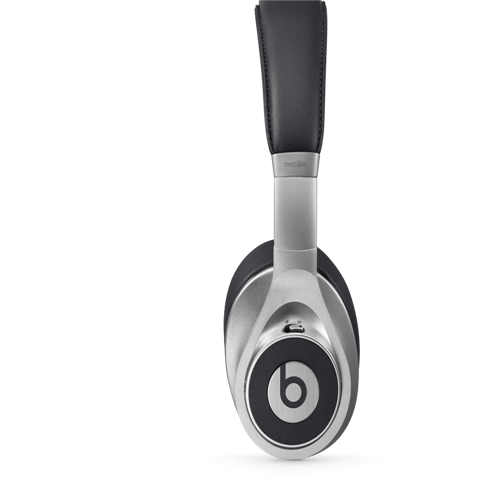 Beats by Dr Dre Executive Over Ear Headphones - Silver - Click Image to Close