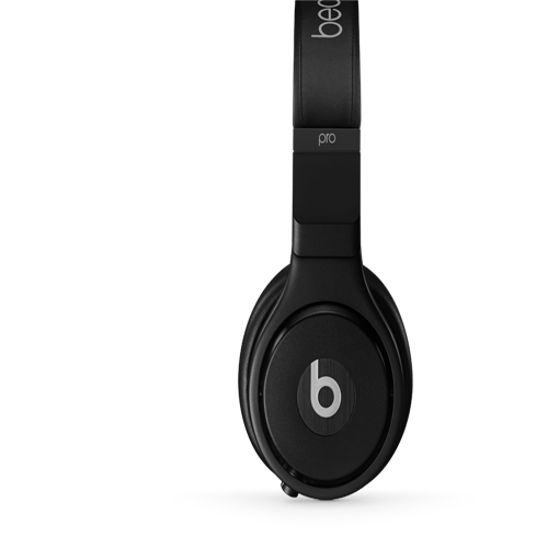 Beats By Dr Dre Pro Over Ear Infinite Black Noise Cancelling Headphones | Tune Out the Noise - Click Image to Close