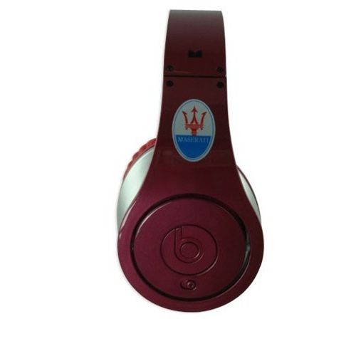 Beats by Dr. Dre Studio Maserati Limited Edition Over-Ear Red Headphones - Click Image to Close