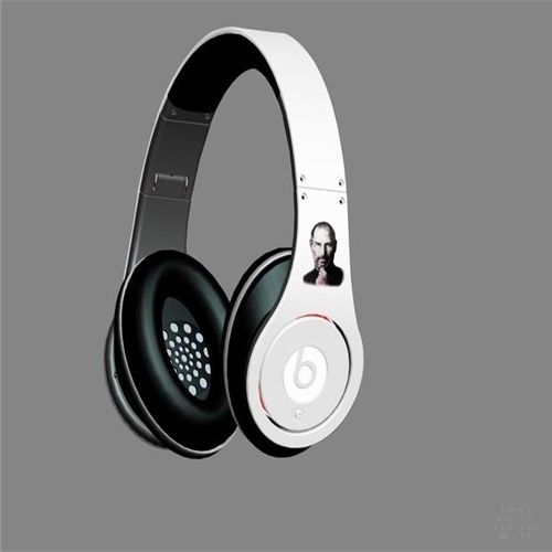 Beats By Dr. Dre Studio Steve Jobs Limited Edition Over-Ear Headphones - Click Image to Close