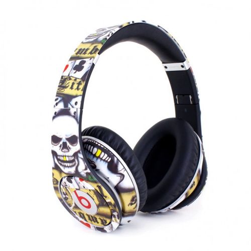 Beats By Dr.Dre Studio Ghost Limited Edition Over-Ear Headphones - Click Image to Close