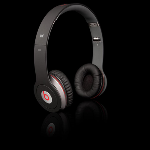 Beats By Dr Dre Solo High Performance On-Ear Headphones-Black - Click Image to Close