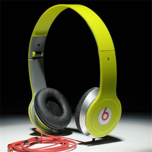 Beats By Dr Dre Solo On-Ear Mini Headphones Green - Click Image to Close