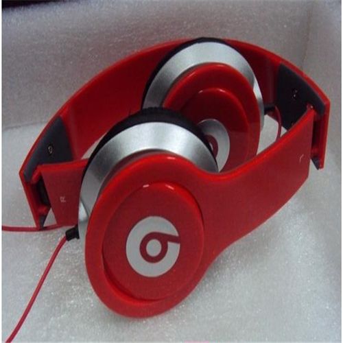Monster Beats By Dr. Dre Solo HD Headphones Mini Red - Click Image to Close