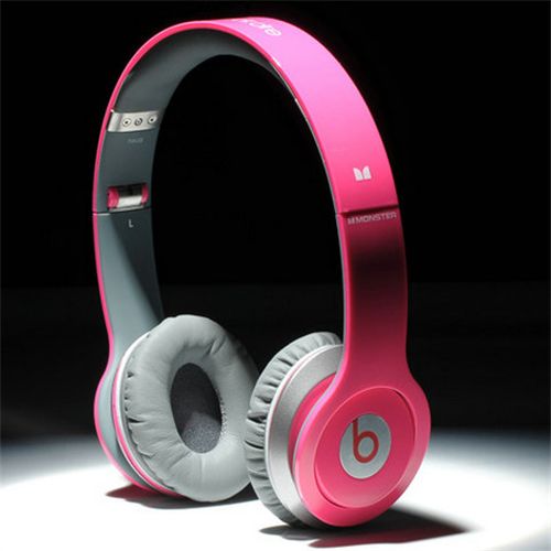 Beats By Dr Dre Solo HD High Performance Headphones Rose - Click Image to Close