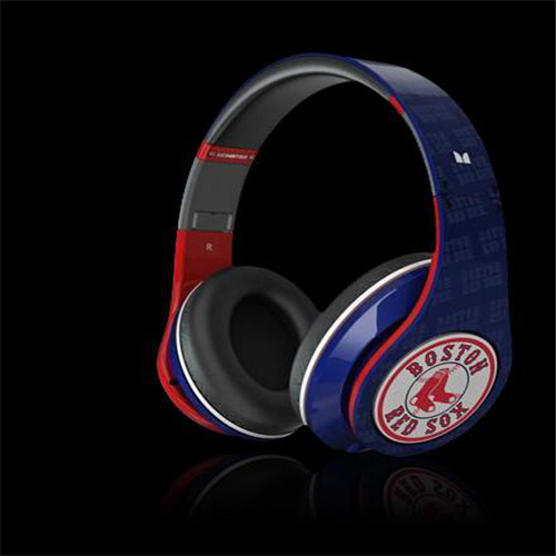 Beats by Dr Dre Studio Over-Ear Redsox Headphones - Click Image to Close