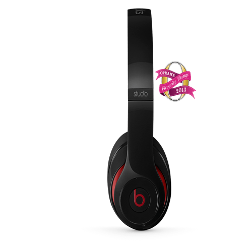 Studio Black Headphones | Beats Studio with Built-In Remote from Beats by Dre - Click Image to Close