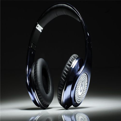 Beats Studio Headphones Electroplating Edition With Diamond Edit - Click Image to Close