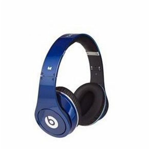 Monster Beats By Dr Dre Studio Powered Isolation Headphone Blue - Click Image to Close