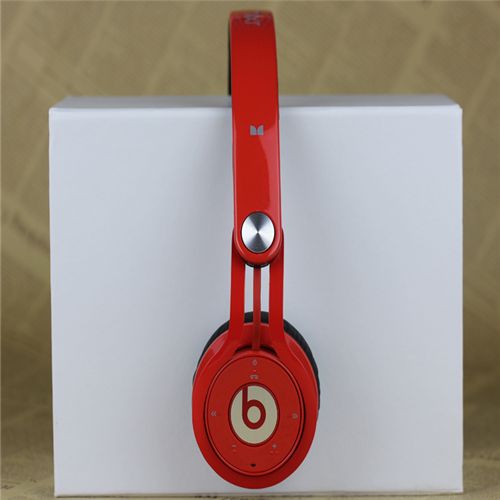 Beats By Dr Dre Mixr Wireless Bluetooth Over-Ear Red DJ Headphones Inspired by David Guetta - Click Image to Close