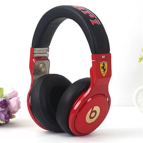 Beats By Dr Dre Pro High Performance Ferrari Headphones - Click Image to Close