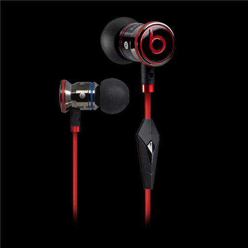 Beats By Dr Dre iBeats Black Headphones with Control-Talk - Click Image to Close