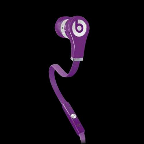 Beats By Dr Dre Tour Headphones ControlTalk Purple - Click Image to Close