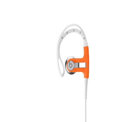 Nero Orange Running Headphones | Powerbeats by Dr Dre earphones are Made for Athletes - Click Image to Close