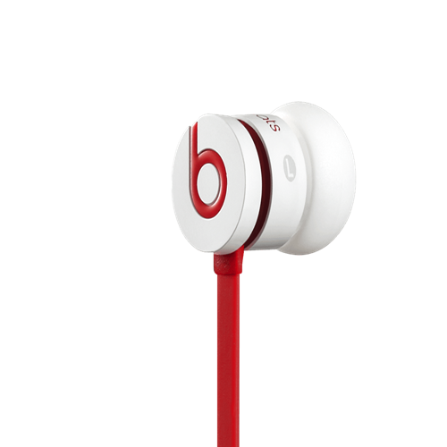 Beats By Dr Dre White urBeats Headphones| Earbuds with Built-In Mic - Click Image to Close