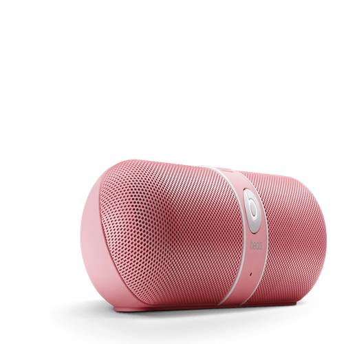 Wireless Speakers | Beats Pill with Bluetooth Conferencing - Pink - Click Image to Close