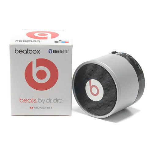 Beats By Dr Dre Pill Bluetooth Speakers Mini Silver - Click Image to Close