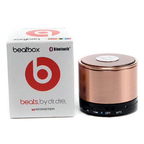 Beats By Dr Dre Beatsbox Portable Bluetooth Mini Speakers Copper - Click Image to Close
