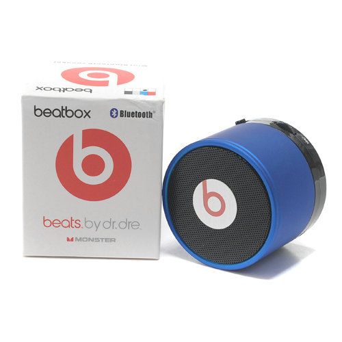 Beats By Dr Dre Pill Bluetooth Speakers Mini Blue - Click Image to Close