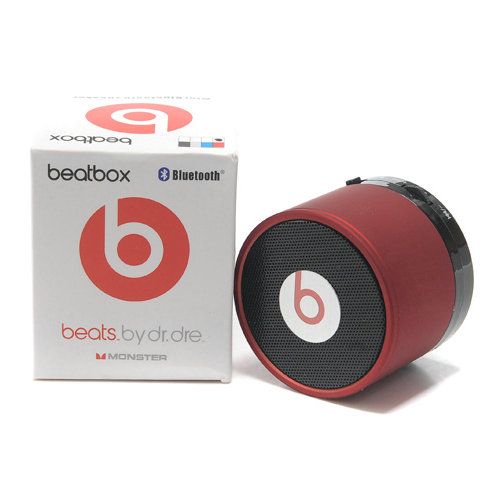 Beats By Dr Dre Pill Bluetooth Speakers Mini Red - Click Image to Close