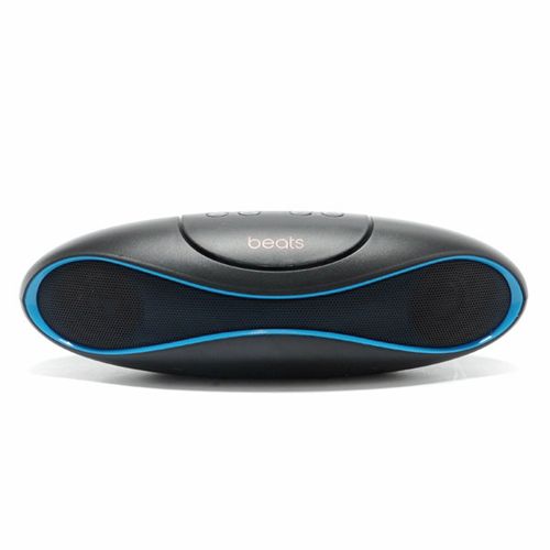Monster Beats Rugby Speaker Blue - Click Image to Close