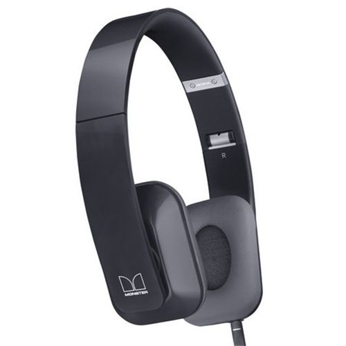 Monster Nokia Purity HD Stereo On-Ear Black Headset - Click Image to Close