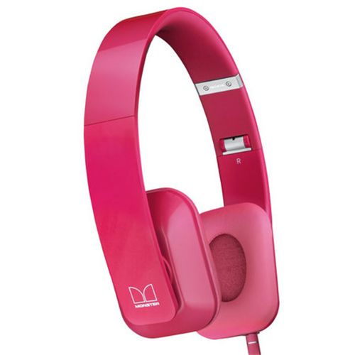 Monster Nokia Purity HD Stereo On-Ear Pink Headset - Click Image to Close