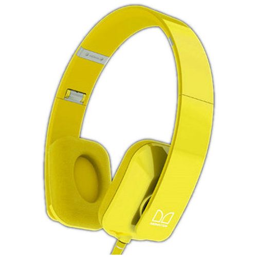Monster Nokia Purity HD Stereo On-Ear Yellow Headset - Click Image to Close