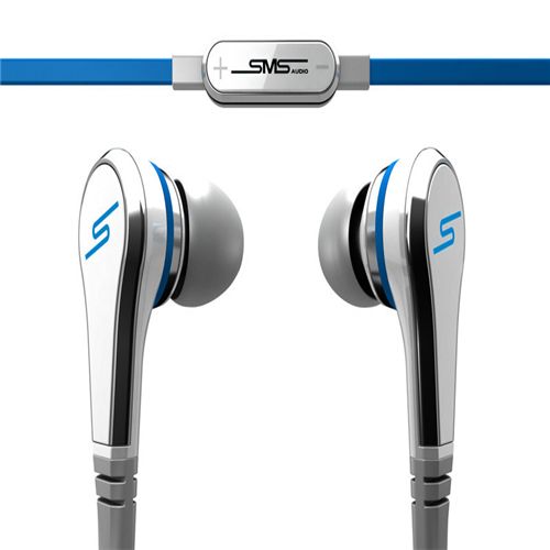 SMS Audio STREET by 50 Earbuds In-Ear – White - Click Image to Close