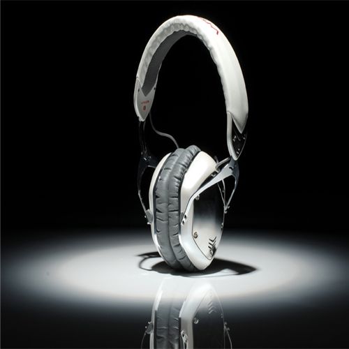 V-MODA Headphones White silvery - Click Image to Close