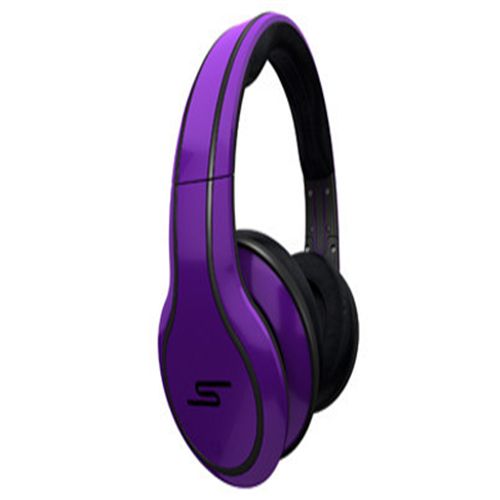 SMS Audio STREET by 50 Cent Limited Edition Over-Ear Wired Headphone – Blue Violet - Click Image to Close