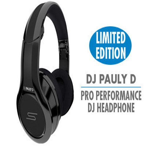 SMS Audio STREET by 50 Cent Over-Ear Wired DJ Pauly D Pro DJ Headphones - Click Image to Close