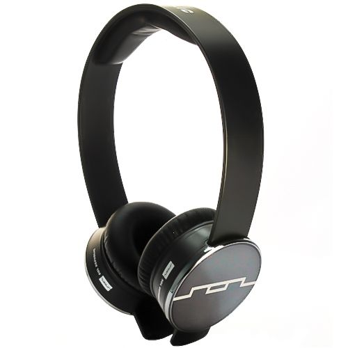 Sol Republic Tracks On-Ear Headphones with Remote and Mic - Black - Click Image to Close
