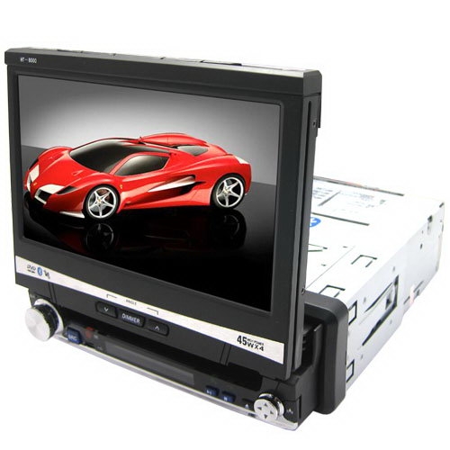 7 Inch Wide Touch Screen Car DVD - TV + SD / MMC + GPS - Click Image to Close