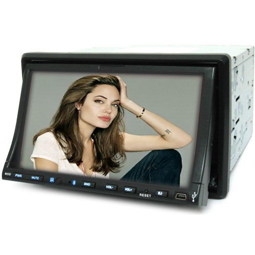 7 Inch Touch Screen Car DVD Player - GPS - TV - Two DIN - Click Image to Close