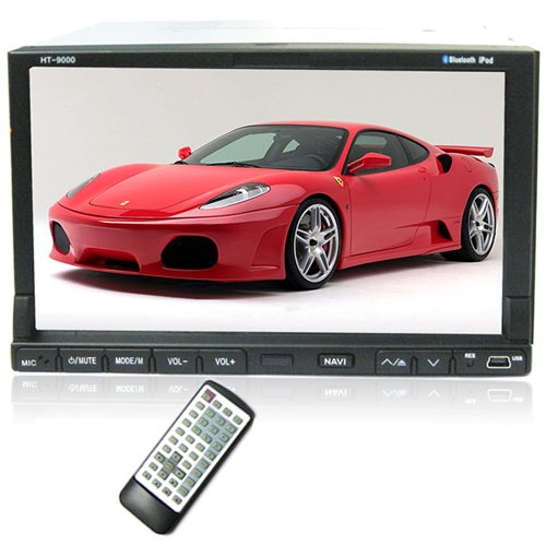 7 Inch Remote Control Car DVD Player - Two DIN - FM / AM - Click Image to Close