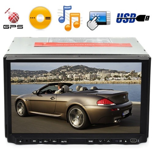 Complete Car DVD System - RDS + TV Tuner 2 DIN Car DVD + GPS - Click Image to Close