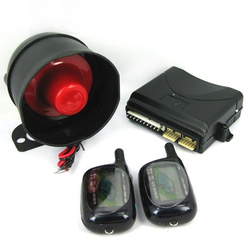 433 ~ 434 MHz Frequency Two-way LCD Vehicle Security Alarm System - Click Image to Close