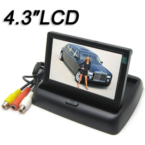 4.3 Inch 2-channel Video Input TFT-LCD Monitor with 960H x 240V Resolution - Click Image to Close