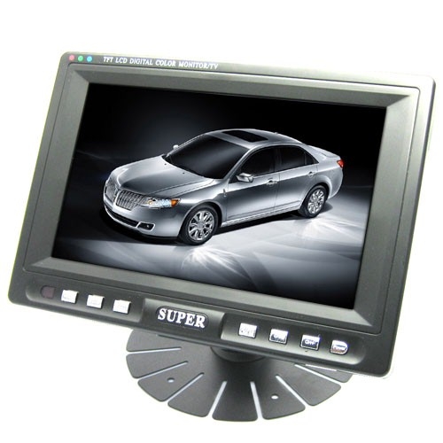 7 Inch Digital TFT LCD Mini TV with Wide View Angle + No Radiation - Click Image to Close