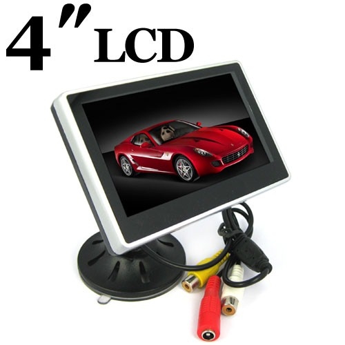 Digital Color TFT Car Monitor Support 480 x 272 Resolution + Car Rear-view Syste - Click Image to Close