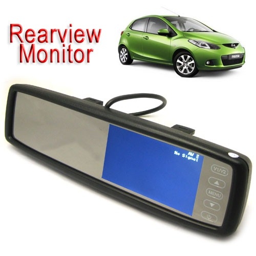 4.3 Inch TFT LCD Screen Car Rear View Mirror Monitor with 480 x 272 Resolution - Click Image to Close