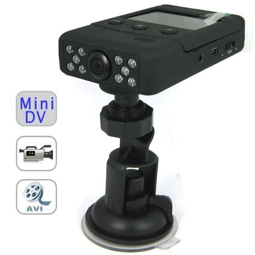 HD 720p Portable Car DVR with 2.5 Inch TFT LCD + Wide Angle + Night Vision - Click Image to Close