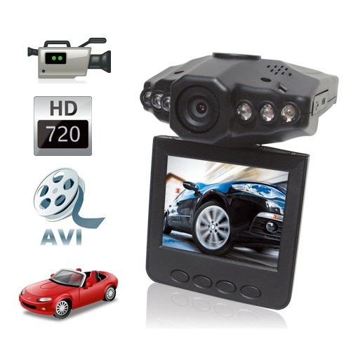HD 720P Car Black Box with Night vision + 2.5 TFT Rotatable LCD Screen - Click Image to Close