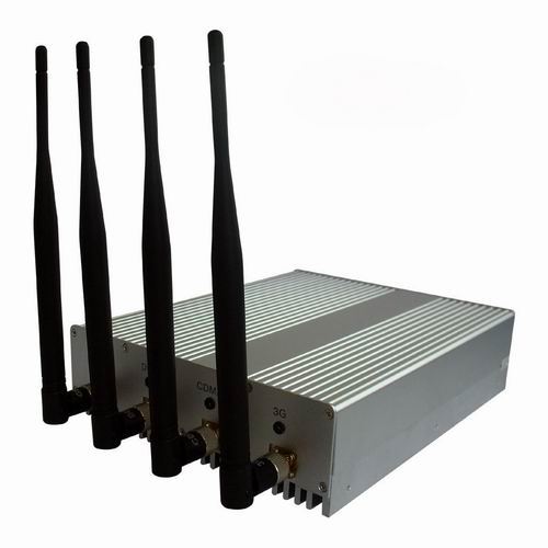 4 Antenna Cell Phone Signal Blocker with Remote Control - Click Image to Close