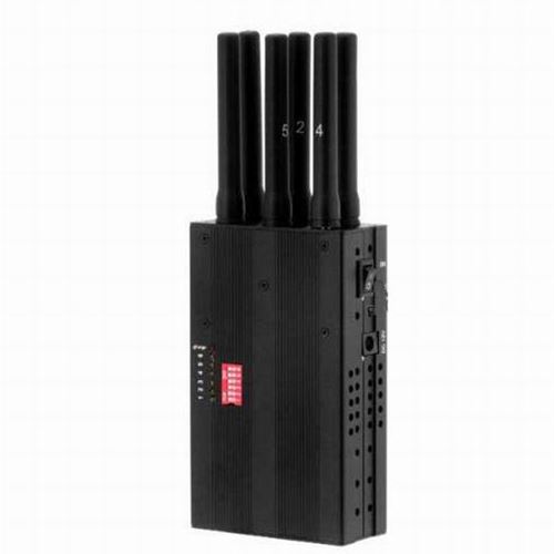 Selectable Portable 3G Cell Phone WiFi Jammer & GPS Signal Jammer - Click Image to Close