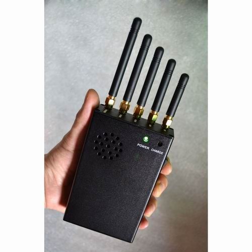3W Handheld Phone Jammer & WiFI Jammer & GPS Jammer with Cooling Fan - Click Image to Close