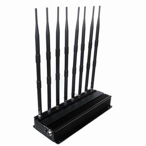 High Power WiFi GPS Cell Phone Jammer and UHF VHF Lojack Jammer - Click Image to Close
